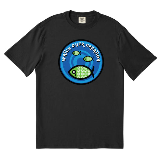 Watch Over Creation Unisex Tee, Black