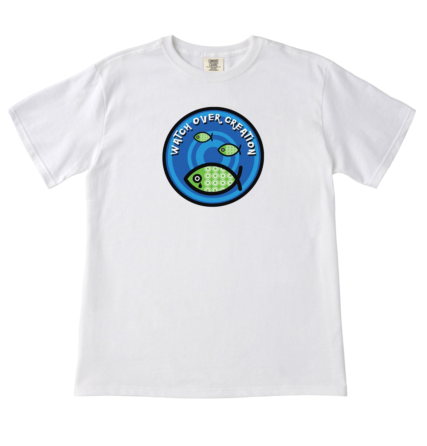 Watch Over Creation Youth Tee, White